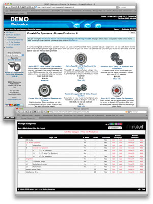 e-Commerce Shopping Cart Demo Websites
